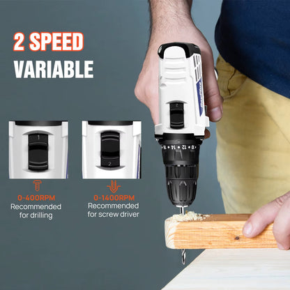Electric Screwdriver & Drill 2-in-1