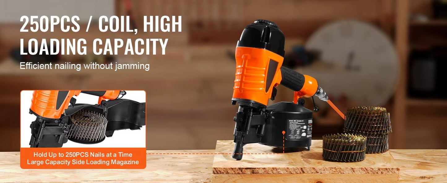 Pneumatic Coil Siding Nailer