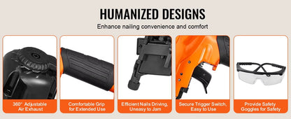 Pneumatic Coil Siding Nailer