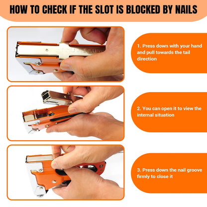 3-in-1 Upholstery Staple Gun Kit